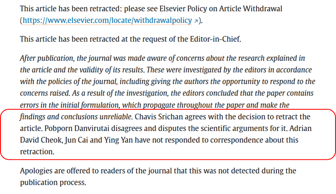 How to write a retraction notice